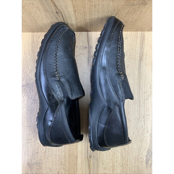 Cole Haan Tucker Mens Venetian Slip-On Drivers Loafers Shoes 12 W Black C03557 main image 8